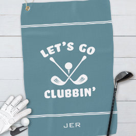 Funny Golf Club Modern Golfer Sports Pro Türkisch Golfhandtuch