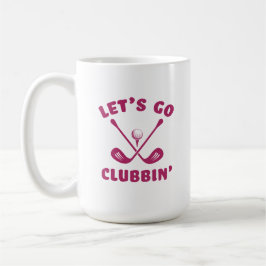 Funny Golf Club Spaß Moderner Golfer Sportaktivitä Kaffeetasse