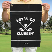 Funny Golf Club Spaß Modernes Golfreispiel Golfhandtuch