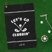 Funny Golf Club Spaß Modernes Golfreispiel Golfhandtuch