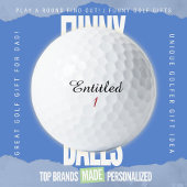 Funny Golf Dad Trash Talk Entitled Parody Script A Golfball