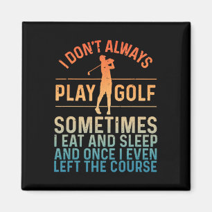 Funny Golf Design Damen Golf Spieler Golfer Magnet