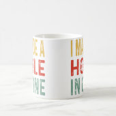 Funny Golf Design For Men Women Hole In One Golf G Kaffeetasse (Mittel)