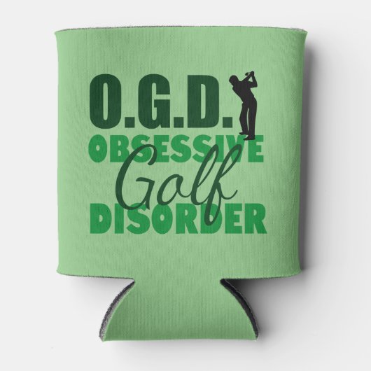 Funny Golf Dosenkühler (Vorderseite)