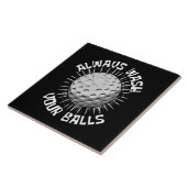 Funny Golf Fliese (Seite)