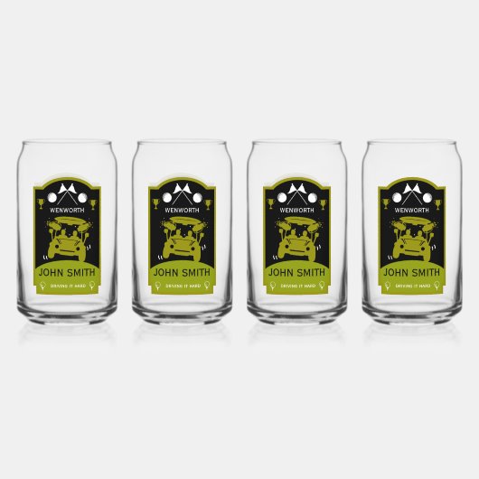 Funny Golf Geschenk für Anfänger Dosenglas (Vorderseite)
