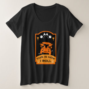 Funny Golf Geschenk für Anfänger Große Größe T-Shirt