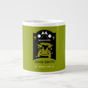 Funny Golf Geschenk für Anfänger Jumbo-Tasse