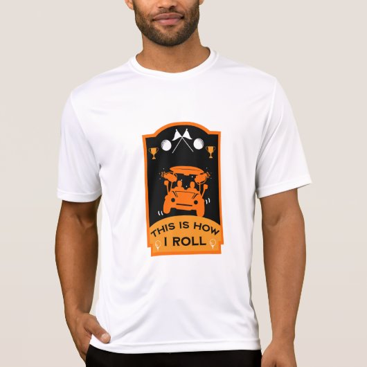 Funny Golf Geschenk für Anfänger T-Shirt (Vorderseite)