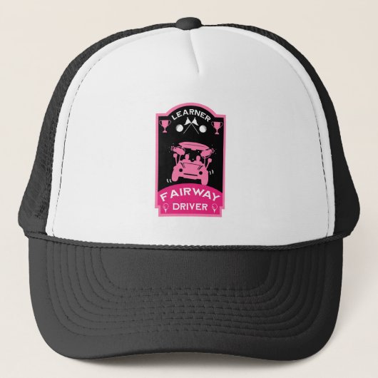 Funny Golf Geschenk für Anfänger Truckerkappe (Vorderseite)