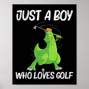 Funny Golf Geschenk für Jungs Kinder Golf Spielfel Poster