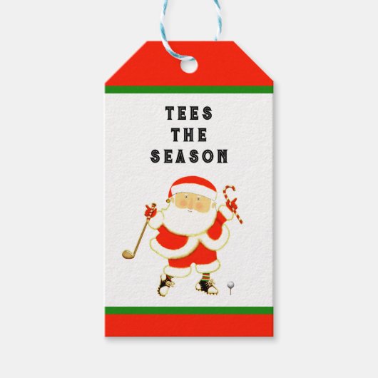 Funny Golf Geschenkanhänger (Vorderseite)