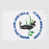 Funny Golf Handtuch für Männer (Horizontal)
