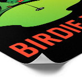 Funny Golf Happy Birdie To Me Golfer Vater Onkel B Poster (Ecke)