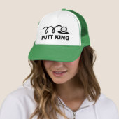 Funny golf hats | Putt King Truckerkappe (Beispiel)