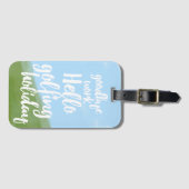 Funny Golf Holiday Gepäck Tag für Golfer Gepäckanhänger (Vorderseite (Horizontal))