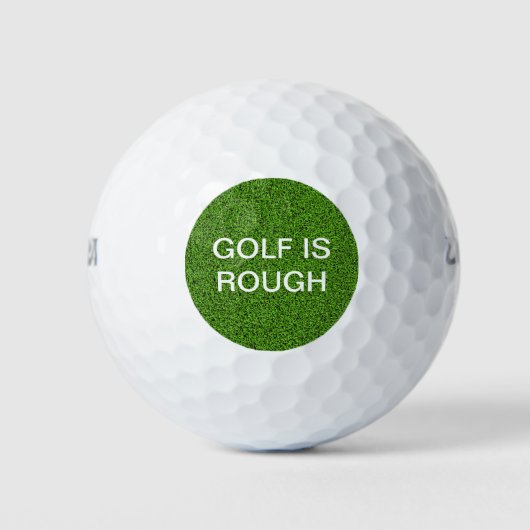 Funny Golf ist rau Golfball (Vorderseite)