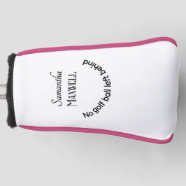 Funny Golf Joke Minimalistisch Elegante Individuel Golf Headcover