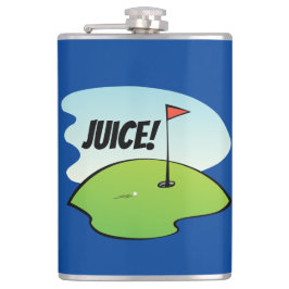 Funny Golf Juice Birdy Celebration Moderne Flachmann