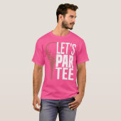 Funny Golf Lasse Par Golf T-Shirt (Vorne ganz)