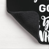 Funny Golf Love Golfing Golfer Mousepad (Ecke)