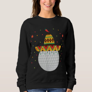 Funny Golf Lover Cinco De Mayo Golfo Golf im Golf Sweatshirt