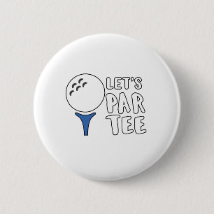 Funny Golf Lover Geschenk Par T-Shirt Golf Geschen Button