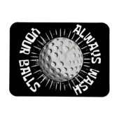Funny Golf Magnet (Horizontal)