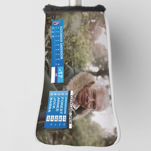 Funny Golf News 🏌️ 40. 50. 60. Men Birthday Golf Headcover (Rotieren 90)