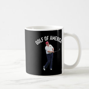 Funny Golf of America Donald Trump Pun Kaffeetasse