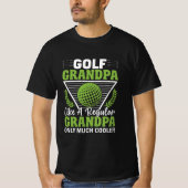 Funny Golf Opa T - Shirt (Vorderseite)
