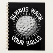 Funny Golf Planer (Vorderseite)