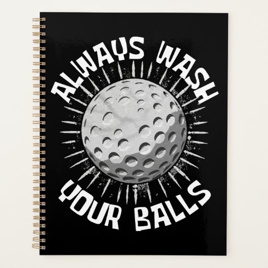 Funny Golf Planer (Vorderseite)