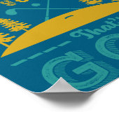 Funny Golf Player Quote Golfers Love Golfing Srt Poster (Ecke)