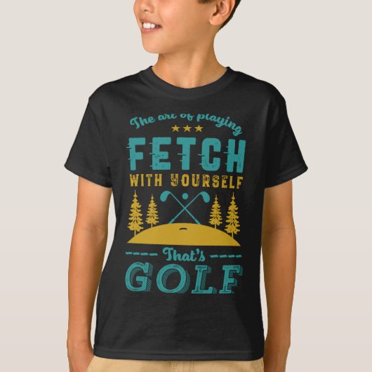 Funny Golf Player Quote Golfers Love Golfing Srt T-Shirt (Vorderseite)
