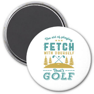 Funny Golf Player Zitat Golfers Liebe Golfsport Magnet