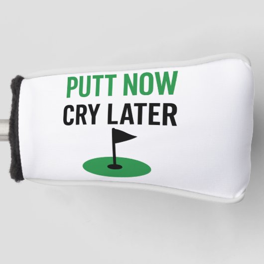 Funny Golf Putter Cover Golf Headcover (Vorderseite)