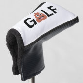 Funny Golf Putter Cover Headcover (3/4 Vorderseite)