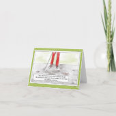 Funny Golf "Putting in Potholes" Geburtstag Karte (Vorderseite)