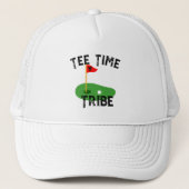 Funny Golf Quotes Pub T-Shirt Time Tribe Golf Hat Truckerkappe (Vorderseite)