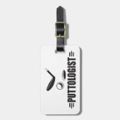 Funny Golf, Schneiden Gepäckanhänger (Vorderseite vertikal)