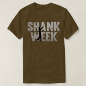 Funny Golf Shank Week T-Shirt (Design vorne)