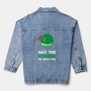 Funny Golf Shirt für Golfer - Golfplatz Mai Jeansjacke