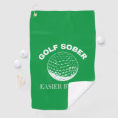 Funny Golf Sober Leichte Par Golfquote Golfhandtuch (Insitu)