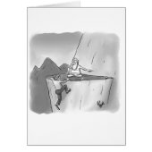 Funny Golf Spaß Blank Grußkarte (Vorne)