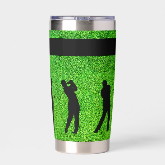 Funny Golf Spaß Insulk Drink Tumblers Thermobecher (Rückseite)