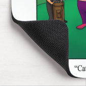 Funny Golf Spaß Mouse Pad Mousepad (Ecke)
