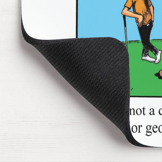 Funny Golf Spaß Mousepad (Ecke)