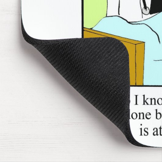 Funny Golf Spaß Mousepad Geschenk (Ecke)