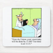 Funny Golf Spaß Mousepad Geschenk (Vorne)